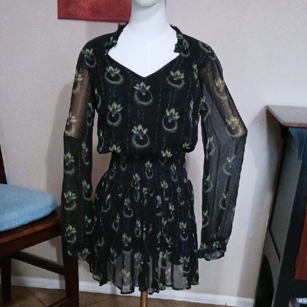 FREE PEOPLE'S Peacock Dress